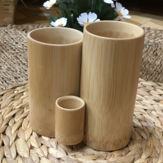 Bình giữ nhiệt tre