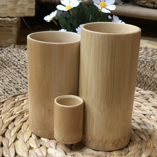 Bình giữ nhiệt tre